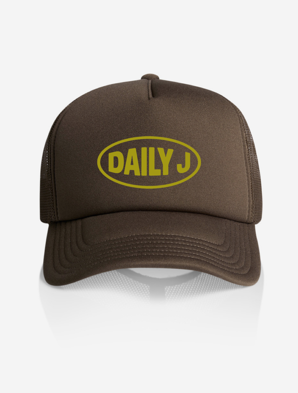 Trucker Hat - Brown + Mustard
