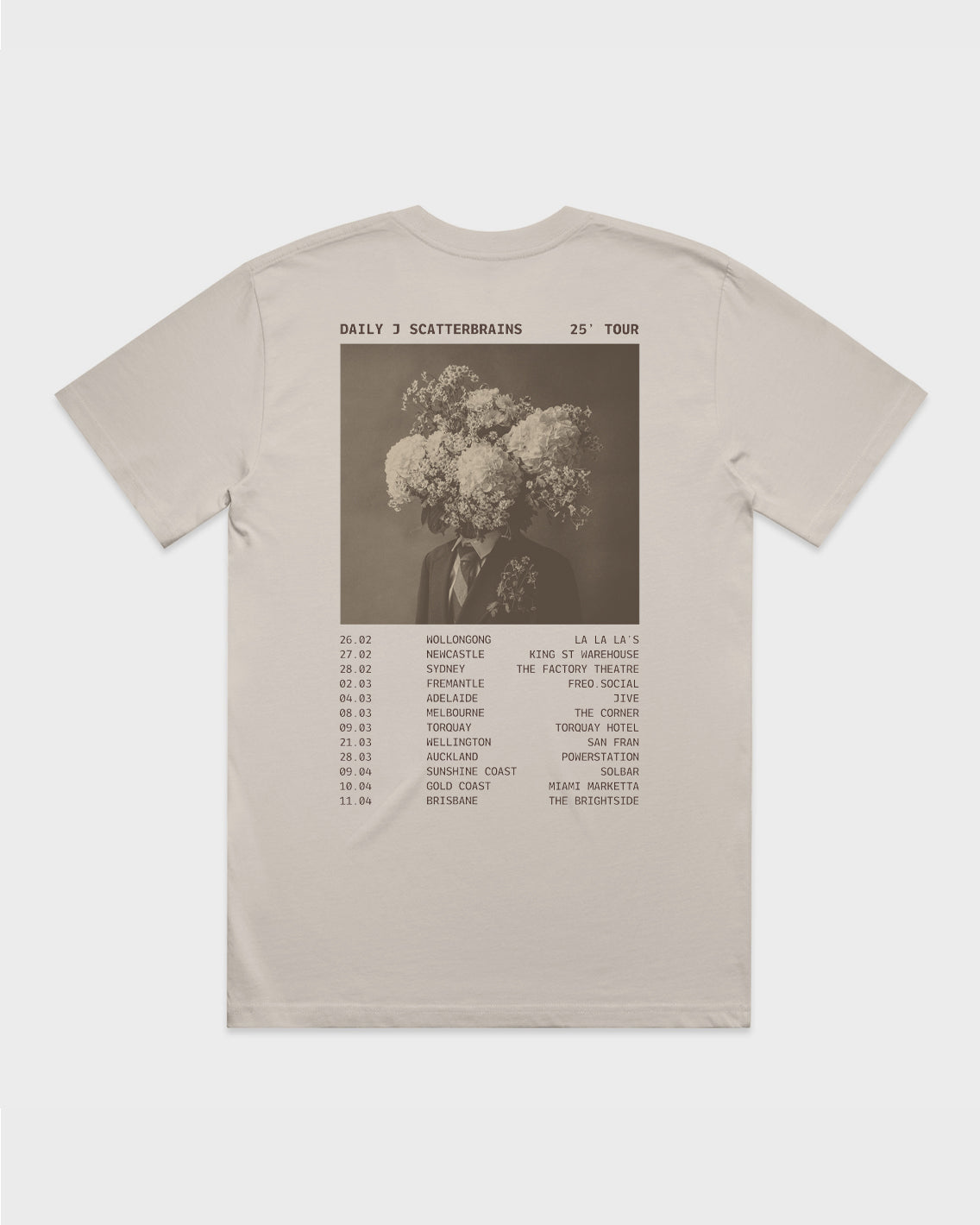 Scatterbrains - Tour Tee