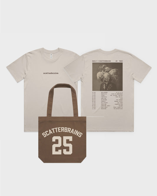 Scatterbrains Bundle - Tote + Tee