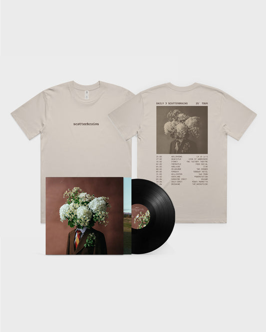 Scatterbrains Bundle - Vinyl + Tee